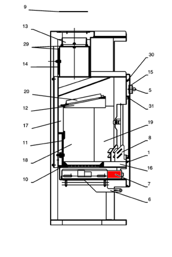 Fireplace Caribic NS Aslade