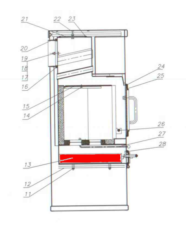 Fireplace Neapel Aslade